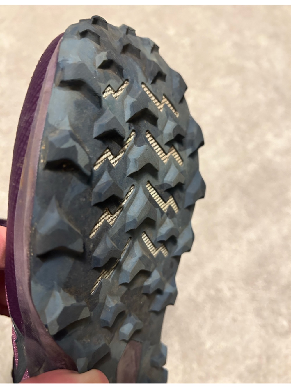 Saucony Women's Purple Trail Running Shoes - Picture 8 of 9